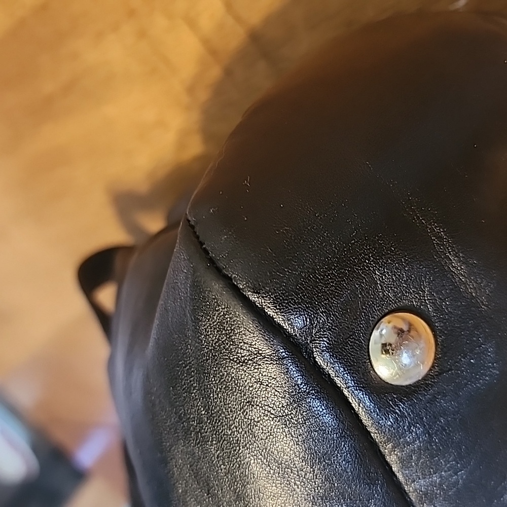 Coach SOHO Black Leather Shoulder Bag - Picture 7 of 16